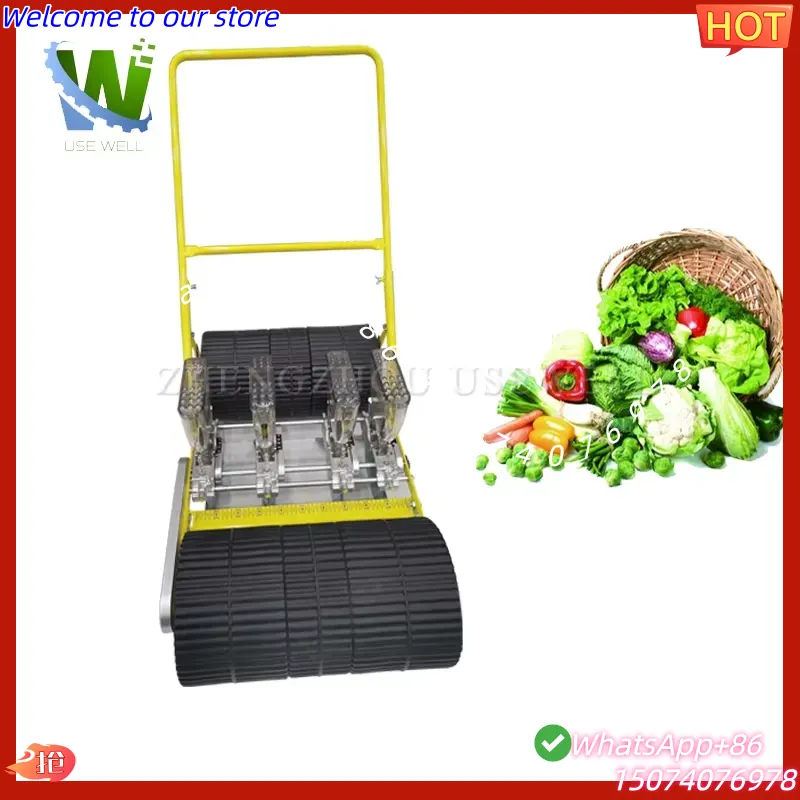 Manual Seeder Hand - 2026 Semoir-Planteur-Repiqueur Manuel Multi-rangs pour Légumes