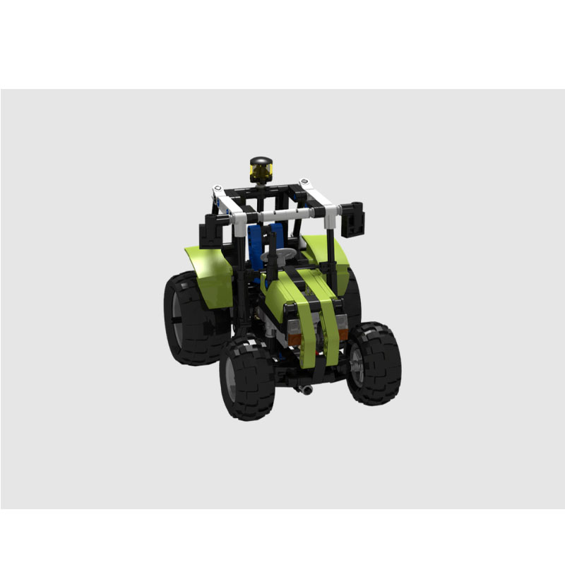 Urban Farming Agriculture - Modèle de tracteur agricole MOC-46194 Urban