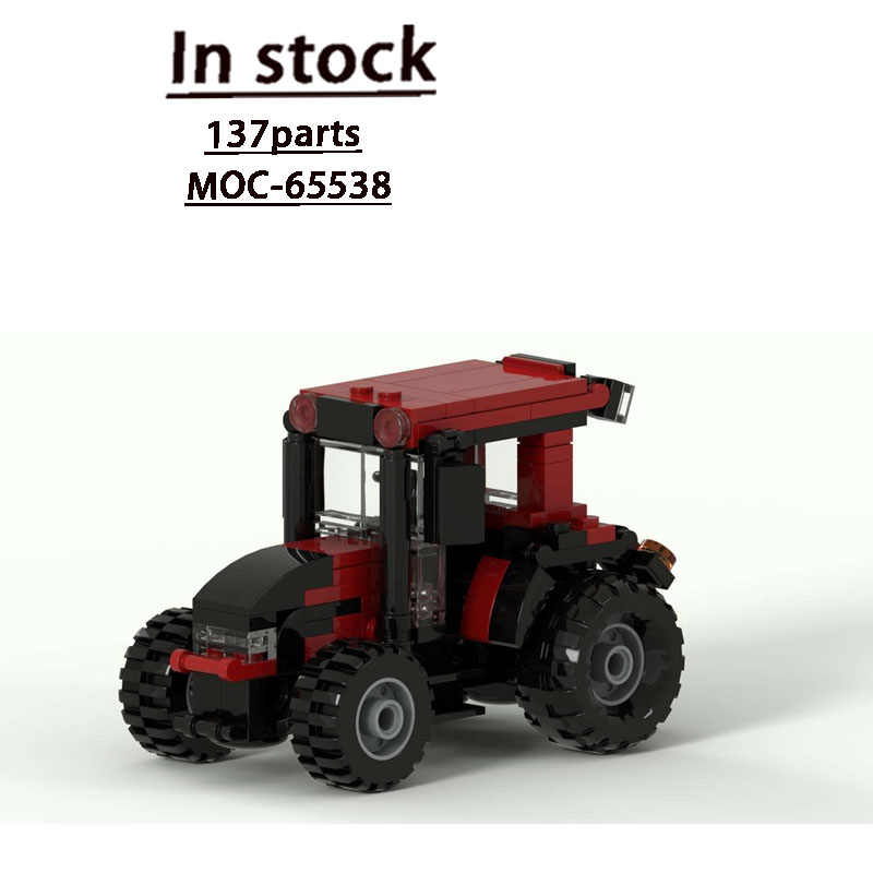 Urban Farming Agriculture - Modèle de tracteur agricole rétro MOC-65538