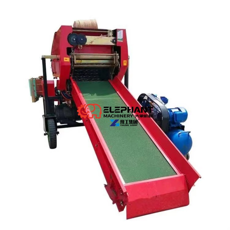Agriculture Farming Process - Machine d'emballage et d'enrubannage de balles
