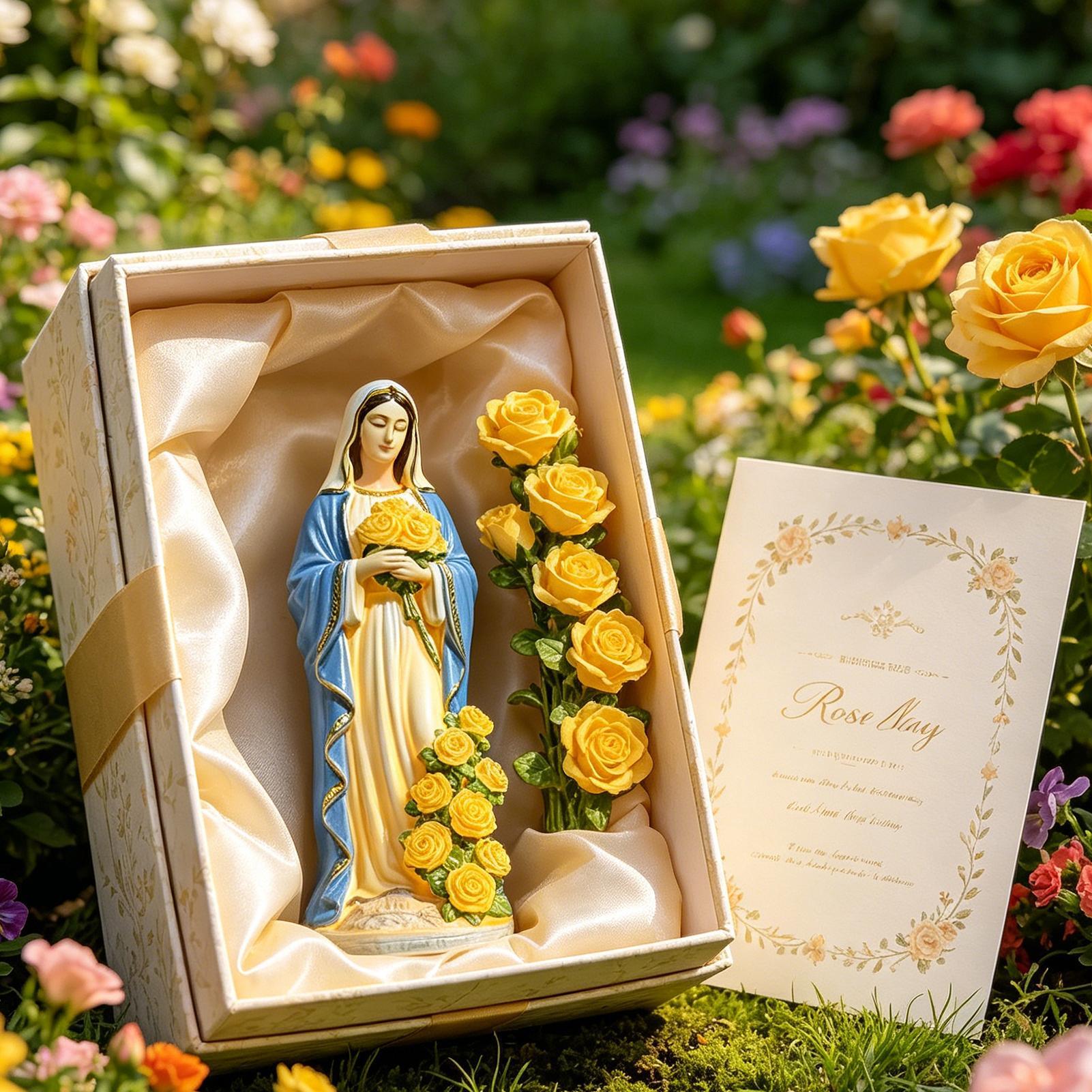 Statue solaire de la Vierge Ma - Farming And Agriculture avis et prix