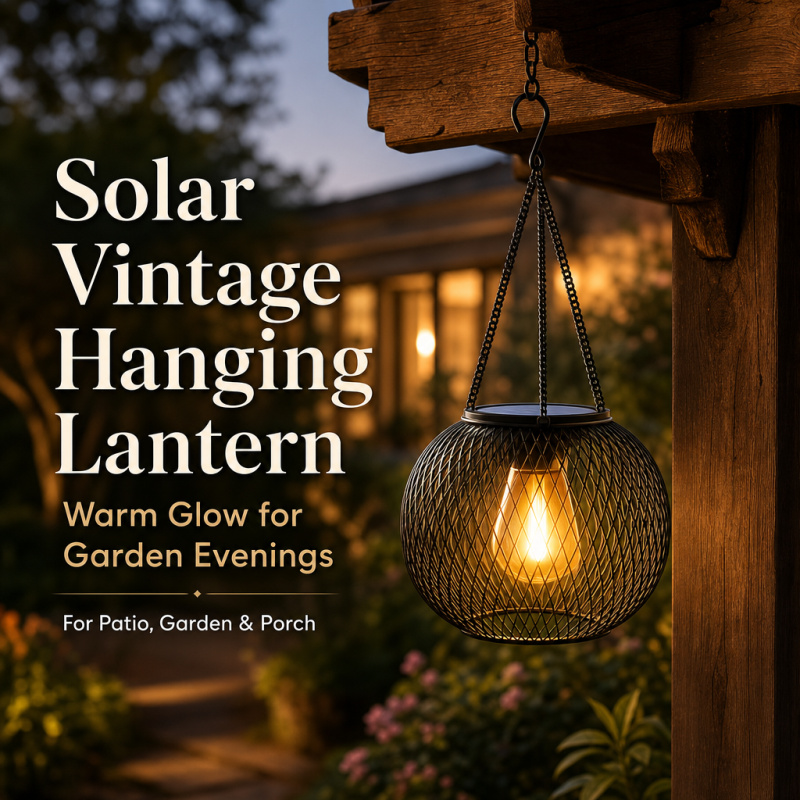 Lampe solaire LED suspendue po - Farming And Agriculture avis et prix