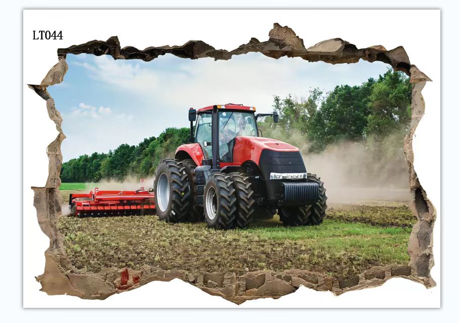 Autocollant mural 3D super gra - Agriculture Farm House avis et prix