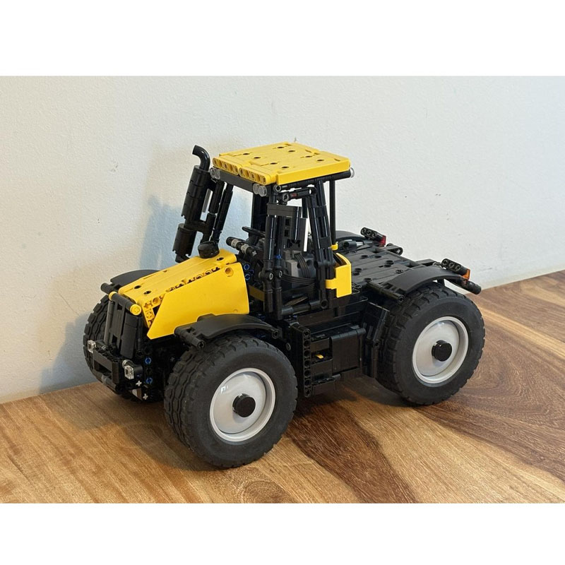 Modèle de tracteur jaune-noir  - Urban Farming Agriculture avis et prix