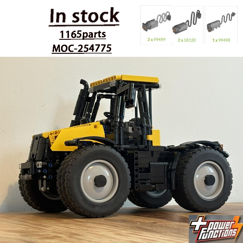 Modèle de tracteur jaune-noir  - Urban Farming Agriculture avis et prix