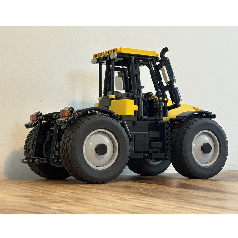 Modèle de tracteur jaune-noir  - Urban Farming Agriculture avis et prix