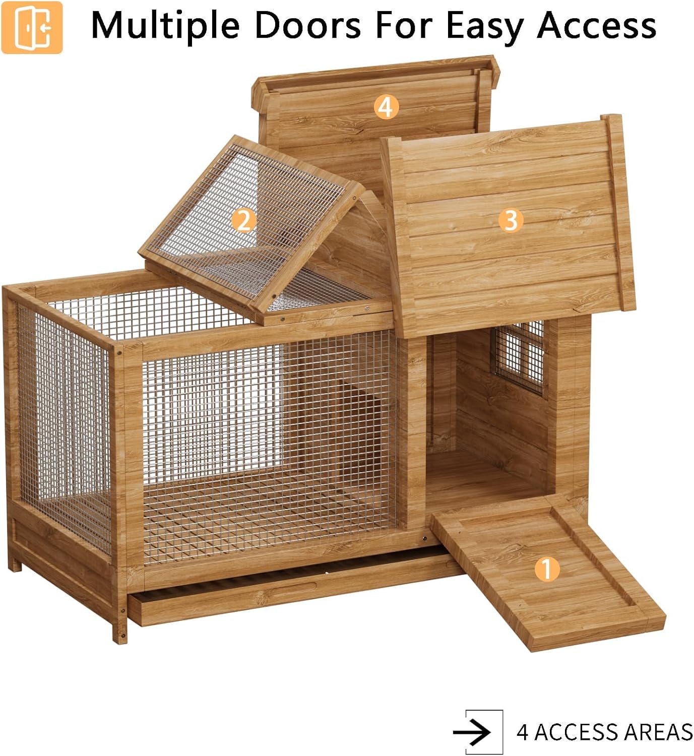 Cage à lapins en bois pour int - Rabbit Cage Wire avis et prix
