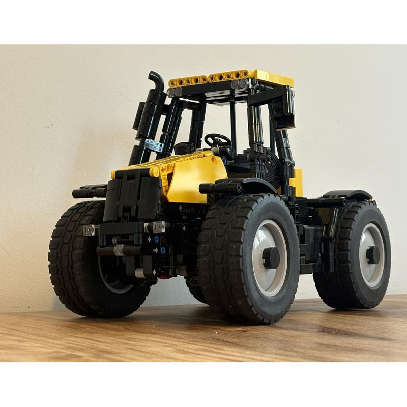 Modèle de tracteur jaune-noir  - Urban Farming Agriculture avis et prix