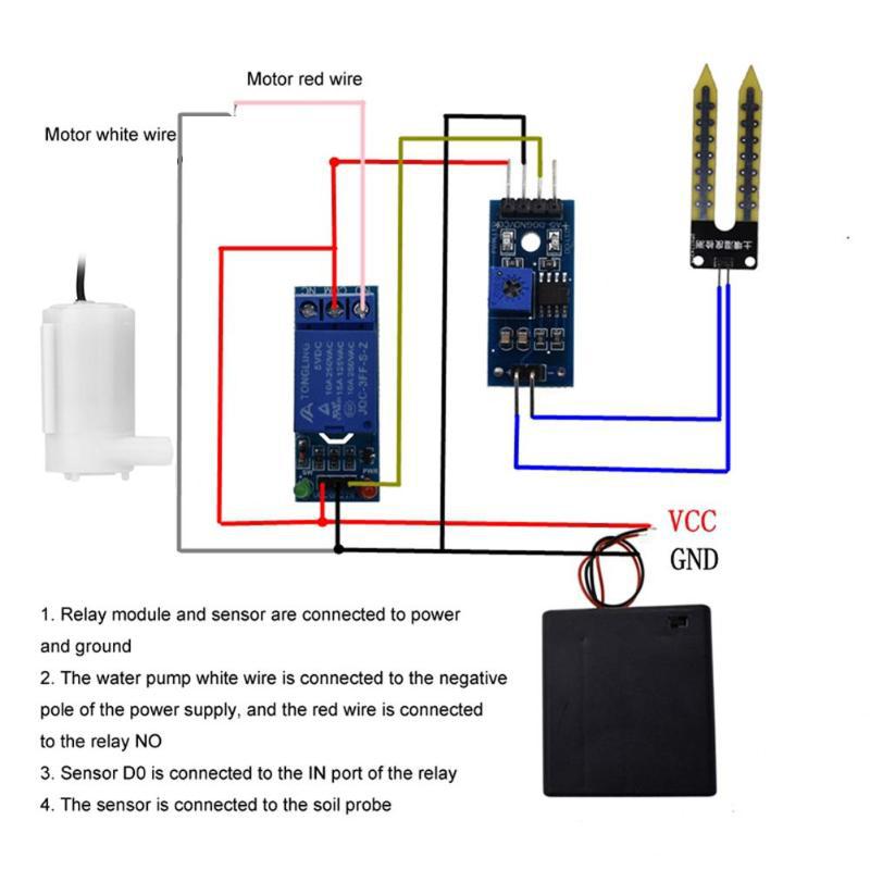 Kit d'irrigation automatique p - Soil Moisture Sensor avis et prix
