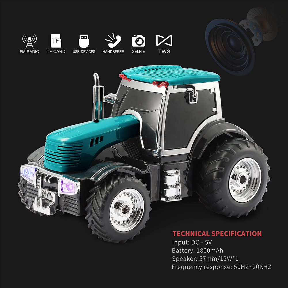 Haut-parleur Bluetooth en form - Farming Agriculture Video avis et prix